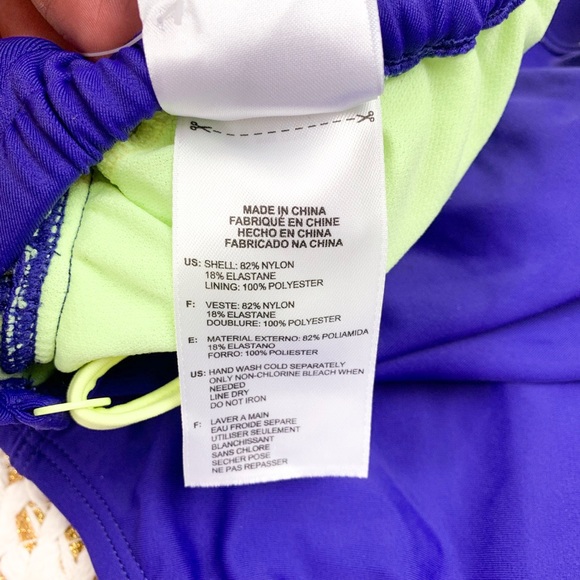 Adidas Adjustable Three Stripe Blue One Piece - Picture 7 of 7